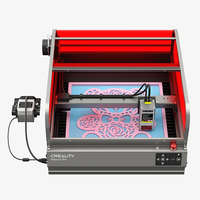 Graveur et coupeur laser fermé haute puissance Falcon 2 Pro 22w 360 conception visuelle surveillance de la sécurité multiple gravure laser