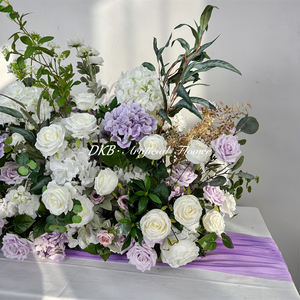 Real Touch <b>Flowers</b> wedding ceremony aisle <b>flower</b> autumn event Decor Aisle Large <b>Artificial</b> <b>Flower</b> - Product Image 3