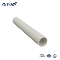Conduit flexible semi-rigide en PE rond de 75 mm pour système de ventilation HVAC, conduit d'air frais, tuyau d'air rond flexible en PE