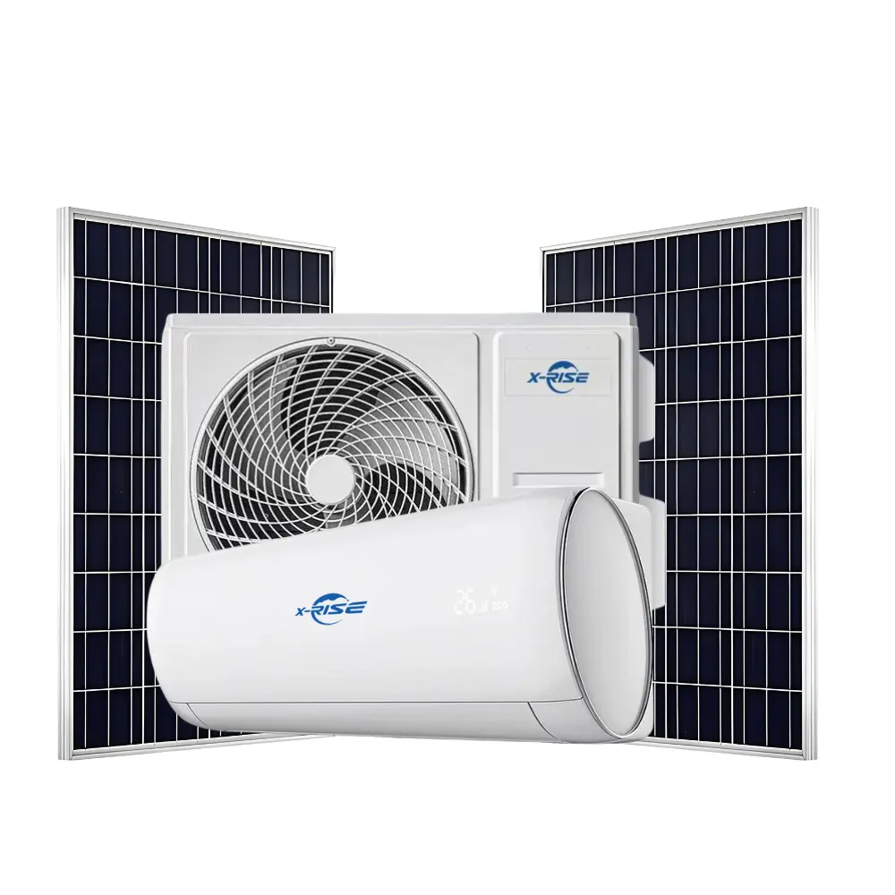 Draagbare Huishoudelijke Acdc Solar Split Airconditioner Export-Grade 9000btu/12000btu/18000btu/24000btu Aanpasbare Ondersteunende Batterij