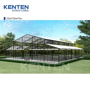 KENTEN Salles de réception préfabriquées de luxe pour événements 15m <span class=keywords><strong>X</strong></span> 30m Tentes de réception <span class=keywords><strong>25</strong></span> par 60m Tentes de réception permanentes pour 300 personnes - Product Image 4