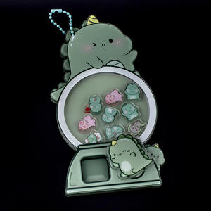 LLavero de acrílico de arena movediza personalizado, amuletos brillantes de <span class=keywords><strong>Flash</strong></span> líquido personalizado, llavero agitador de Anime, fábrica de China de alta calidad - Product Image 5