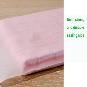 Biểu tượng tùy chỉnh in trong suốt Frosted nhựa dây kéo túi cho quần áo đóng gói bán buôn tùy chỉnh đơn đặt hàng được chấp nhận - Product Image 5