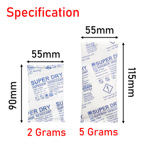 Super Seco Dessecante Absorção De Alta Umidade Novo Pacote De Produtos 2 Gram5 Gram Saída De Fábrica Garantias De Qualidade Preço De Atacado - Product Image 3