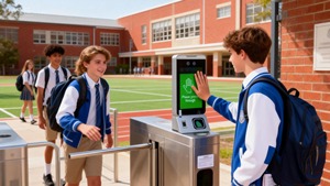 Módulo Escáner de Venas Palmares de 8 Pulgadas OEM/ODM, Panel de Control de Acceso Impermeable, Reconocimiento Facial Biométrico, Detección de Movimiento - Product Image 3