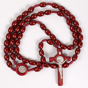 Bust acrylic Oval with accounts, screw thread Burgundy made up handmade, nostalgic with the miracle of Alloy <span class=keywords><strong>San</strong></span> <span class=keywords><strong>Benito</strong></span> - Product Image 1