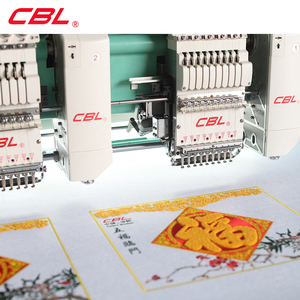 CBL nuevo 8 cabezas computadora doméstica 12 agujas operaciones como cadeneta DE LA digital barata cadena puntada plana de chenilla de bordado de la máquina - Product Image 3