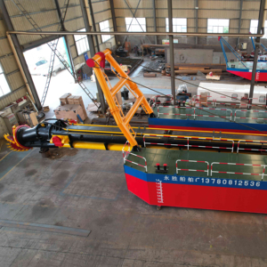 <span class=keywords><strong>Draga</strong></span> de Succión de Arena de Río con Motor Diésel y Cabezal Cortador, con Flujo de 3800 M3/h - Product Image 1
