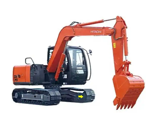 Mini-excavatrice d'occasion Hitachi Zx55 5,5 tonnes, excavatrice hydraulique sur chenilles d'occasion, Zx50 Zx60 Zx70 Zx80, d'origine japonaise, à vendre - Product Image 1