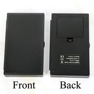 Balance de précision pour bijoux 100g 0.01g, affichage numérique LCD, acier inoxydable, portable, avec piles bouton - Product Image 4