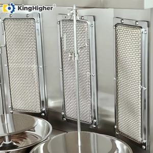Máquina Comercial de Shawarma a Gas con Doble Brocheta, Máquina Turca para <span class=keywords><strong>Doner</strong></span> <span class=keywords><strong>Kebab</strong></span> y Gyro, Equipo para la Elaboración de Carne de Shawarma - Product Image 5