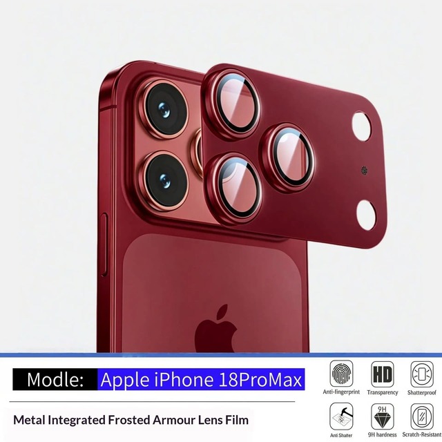 Anti Reflection Ultra Clear Tempered Glass Anti-Fingerprint Anti-Scratch Matte Metal Armor Phone Camera Lens Protector Film for