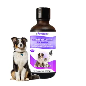 OEM Pet Nutrição Cão glândula anal irritação controle de bexiga saúde renal infecção do trato urinário para cães líquidos orais