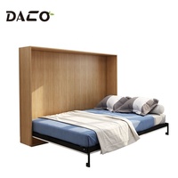 Lit mural Horizontal pour Studio, armoire de refroidissement avec tailles simple/Double/Queen/King, nouveau Design