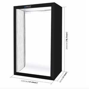 PULUZ-<span class=keywords><strong>caja</strong></span> de luz plegable para <span class=keywords><strong>fotos</strong></span>, <span class=keywords><strong>caja</strong></span> de luz para tienda de estudio, 200cm, 6 barras de luz, 240W, 5500K - Product Image 1