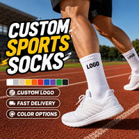 Chaussettes de course pour hommes de haute qualité, chaussettes de sport personnalisées, respirantes et anti-transpiration