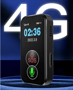 4G Mini GPS Tracker With Big SOS Emergency Call Button And Big Voice Talking Button Fall Detector Tracking Device