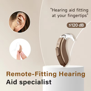 Nouvelle invention 2026 : Aides auditives en résine médicale auto-adaptables à 12 canaux avec contrôle via application iOS/Android pour les malentendants (plaque frontale) - Product Image 3