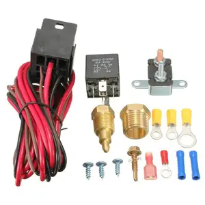 3/8" Thread 200-185 Degree 5 Pins 60 AMP Fan Relay Switch Kit