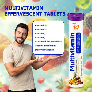 Tabletas de Multivitaminas al por Mayor de Fábrica, Suplementos Dietéticos con Ácido Fólico, Ácido Pantoténico, Tabletas de Suplementos Herbales - Product Image 6