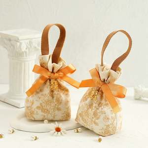 Sacs à cordon, sacs d'emballage pour téléphone portable, bijoux, bonbons, sacs cadeaux pour mariage, fête, célébration festive, sacs en toile de haute qualité - Product Image 4
