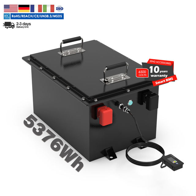48V/60V/72V 18650 21700 26650 LiFePO4 Solid State Battery 60-300Ah for Electric Scooter/E-Bike
