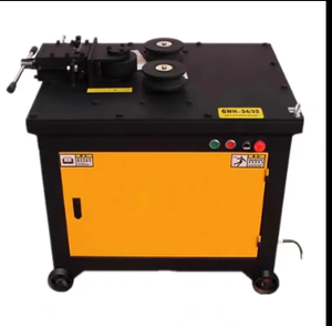 High Quality Automatic Rebar <b>Bending</b> <b>Machine</b> with PLC & Gear Steel Bar <b>Bending</b> & Threaded Steel Bender - Product Image 2