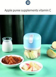 Trend Portable USB Mini Food Processor Electric Garlic <b>Chopper</b> Stainless Steel 304 Blades Eco-Friendly CE/EU Certified Home Use - Product Image 3
