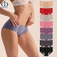 Culotte menstruelle 4 couches taille moyenne Bragas Mestruales en nylon de bambou étanche réutilisable lavable et absorbante pour période d'incontinence