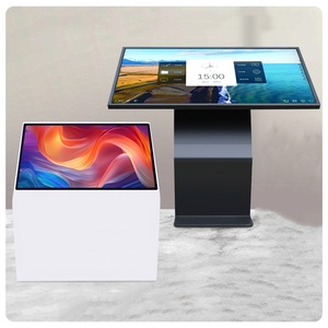 Tầng đứng kỹ thuật số tương tác màn hình cảm ứng <span class=keywords><strong>kiosk</strong></span> 43 inch thông tin <span class=keywords><strong>kiosk</strong></span> tự Dịch vụ thiết bị đầu cuối - Product Image 3