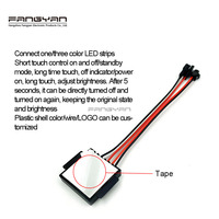 Interrupteur Tactile Intelligent à Gradateur LED 12V 5A 60W 1 et 3 Couleurs pour Miroirs à Détection de Mouvement - Vente en Gros