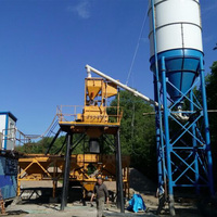 Impianto di Betonaggio Fisso HZS120, Stazione di Miscelazione Cemento, Impianto di Betonaggio Mobile, Più Venduto