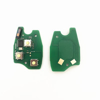 PCB SEULEMENT 2/3 bouton clé de voiture à distance PCB pour Renault Clio Kangoo Master Modus Logan Twingo Fob Id46 Pcf7946/pcf7947 puce 434Mhz