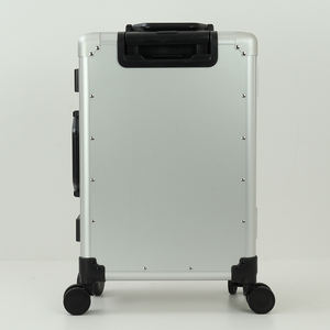 กระเป๋าเดินทางแบบแข็งทรงสปินเนอร์ อลูมิเนียมอัลลอยด์คุณภาพสูง ดีไซน์หรูหราคลาสสิก ทนทาน ไม่มีค่าแม่พิมพ์ - Product Image 4