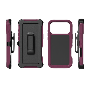 Coque de téléphone portable robuste antichoc Defender Armor 2026 pour <span class=keywords><strong>iPhone</strong></span> 18 Pro 17 Pro Max 16 15 S26 FE A27 A57 S25 Ultra - Product Image 3