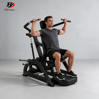 Machine de musculation commerciale OEM/ODM pour la force des deltoides, presse à épaules assise à charge libre
