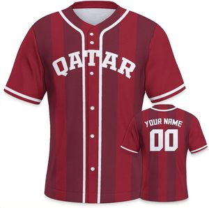 Maillot de baseball personnalisé unisexe pour adultes, ensemble à manches courtes pour fans de football, avec nom et numéro personnalisables, anti-humidité, tailles S-6XL - Product Image 3