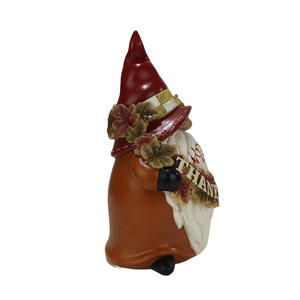 Nouveau Thanksgiving Décoratif <span class=keywords><strong>Nain</strong></span> Ornements Automne grande récolte Fleur Résine Artisanat Personnalisé En <span class=keywords><strong>Gros</strong></span> - Product Image 4