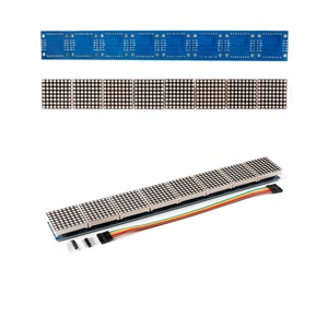 Max7219 Dot Matrix mô-đun <span class=keywords><strong>8</strong></span> trong 1 tích hợp hiển thị <span class=keywords><strong>Module</strong></span> <span class=keywords><strong>8</strong></span> Dot Matrix kỹ thuật số ống mô-đun điều khiển với cáp - Product Image 2