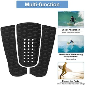 Tapis antidérapant en EVA pour <span class=keywords><strong>planche</strong></span> de surf, paddle board, <span class=keywords><strong>wakeboard</strong></span> et ski nautique, avec adhésif 3M, pour activités aquatiques transfrontalières - Product Image 2