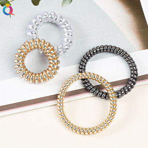 QIYUE haute élastique ligne téléphonique anneau de cheveux cheveux élastique tête corde cheveux accessoires - Product Image 2