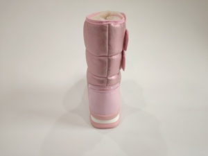 <span class=keywords><strong>Bottes</strong></span> de neige mi-mollet plates pour femmes, imperméables, en laine tricotée PU, <span class=keywords><strong>fourrées</strong></span>, chaudes, antidérapantes, pour le <span class=keywords><strong>ski</strong></span> et l'hiver - Product Image 4