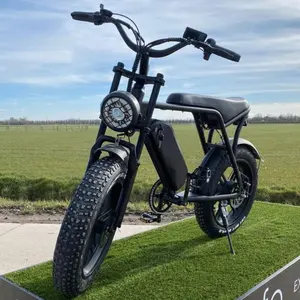 EU US Warehouse Electric Fat Tire Bike 20 Inch Fat Ebike OUXI V8 Fatbike 48V Electric Fat Bike