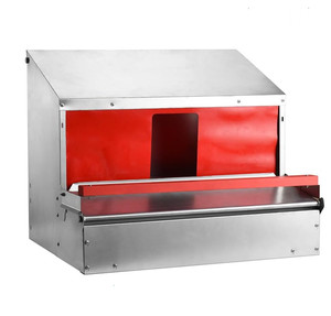Reversible Egg Mount Roll Away Chicken Nesting Box con Roost Bar Nueva condición para cajas de puesta de gallinas al por menor - Product Image 1