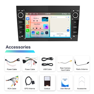 Estéreo de coche Hikity 7 "6 + 128G para <span class=keywords><strong>Opel</strong></span> Astra/Antara/Vectra/Corsa 2005-2011Wireless Carplay/Android Auto WiFi GPS OEM Factory - Product Image 6