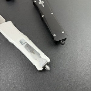 Micro Tech <span class=keywords><strong>Troodon</strong></span> I, Navaja Plegable de Bolsillo para Camping con Hoja de Acero Inoxidable y Mango de Aleación de Aluminio 6061, OEM - Product Image 4