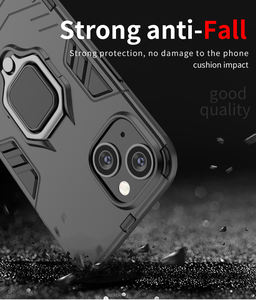 Funda protectora con anillo de Metal para móvil, carcasa de lujo con diseño de moda para iphone 14, 13, 12, 11 pro, xs max, <span class=keywords><strong>Samsung</strong></span> <span class=keywords><strong>S22</strong></span> - Product Image 3
