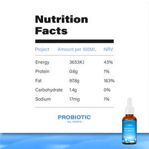 OEM Vegan Organic Probiotics Liquid Probiotic Drops Mejora el cólico intestinal para bebés Suplemento 30ml - Product Image 3