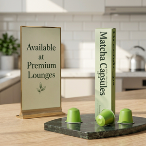 Uji Style Matcha <b>Pods</b> Compatible with Nespresso Original Line Brewers Sugar Free Green Tea Capsules - Product Image 1