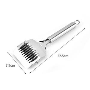 Meilleure Vente : Rouleau <span class=keywords><strong>Manuel</strong></span> à Pâtes en Acier Inoxydable avec Poignée Antidérapante – Outil de Coupe pour Pâtes - Product Image 1